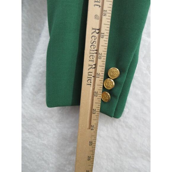 VINTAGE Merrill Lynch 1984 Bull Logo Button Blazer Sport Coat GARY SINDERBRAND - Picture 11 of 16